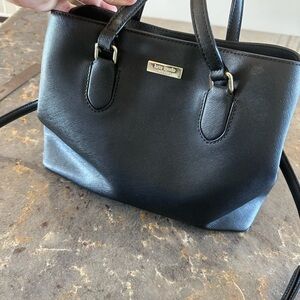 Kate Spade Black and Gray Satchel